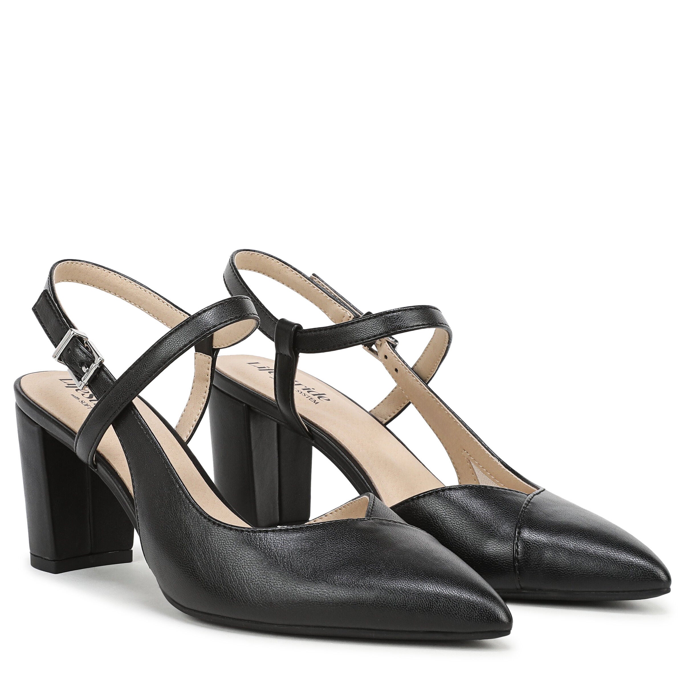 Raelynn Strappy Pump, BLACK, alternate image number 2
