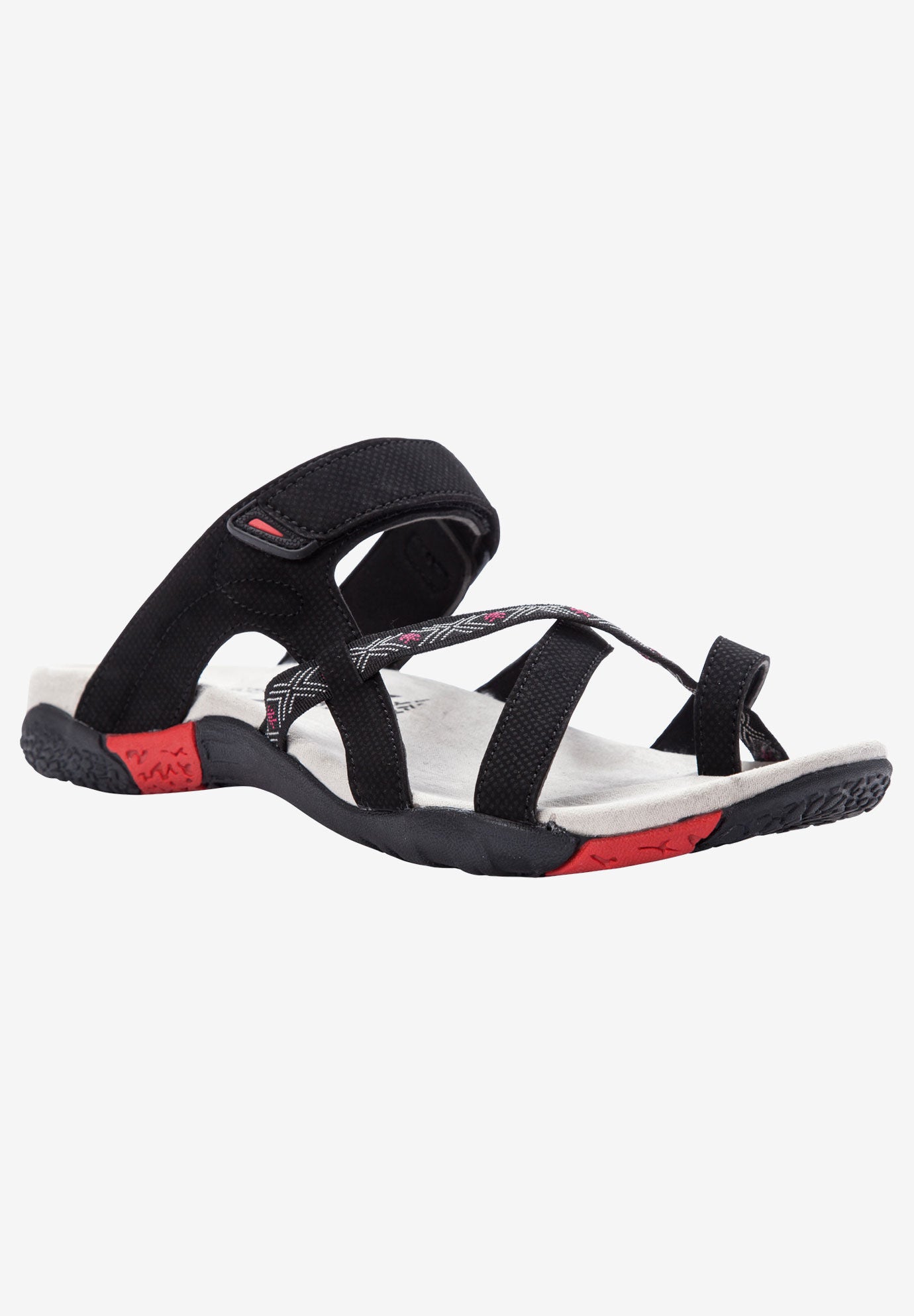 Eleri Sandal , BLACK RED, hi-res image number 0