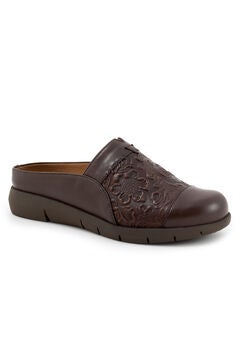 San Marc Tooled Casual Mule