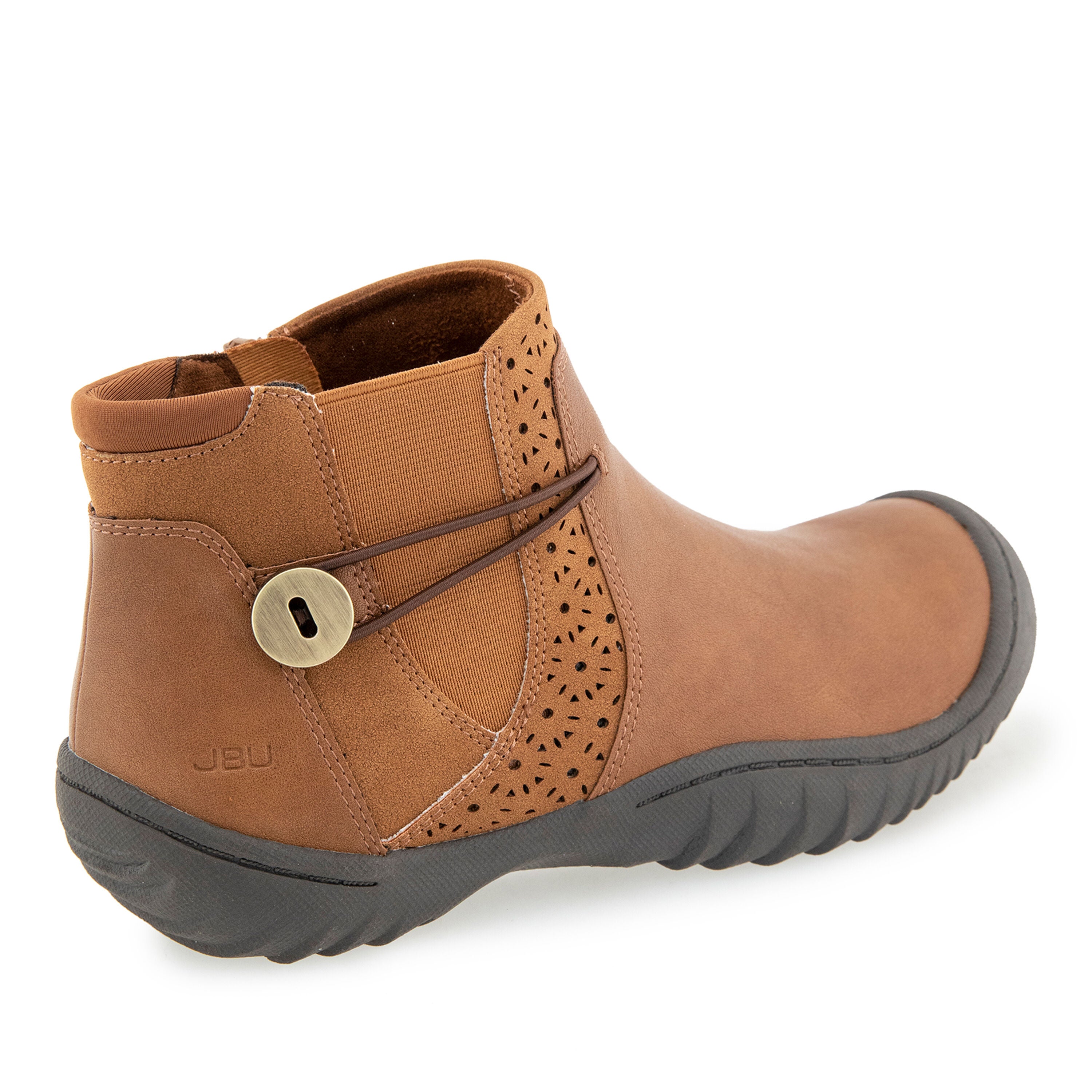 Jemma Water Resistant Casual Boot, WHISKEY, on-hover image number 1