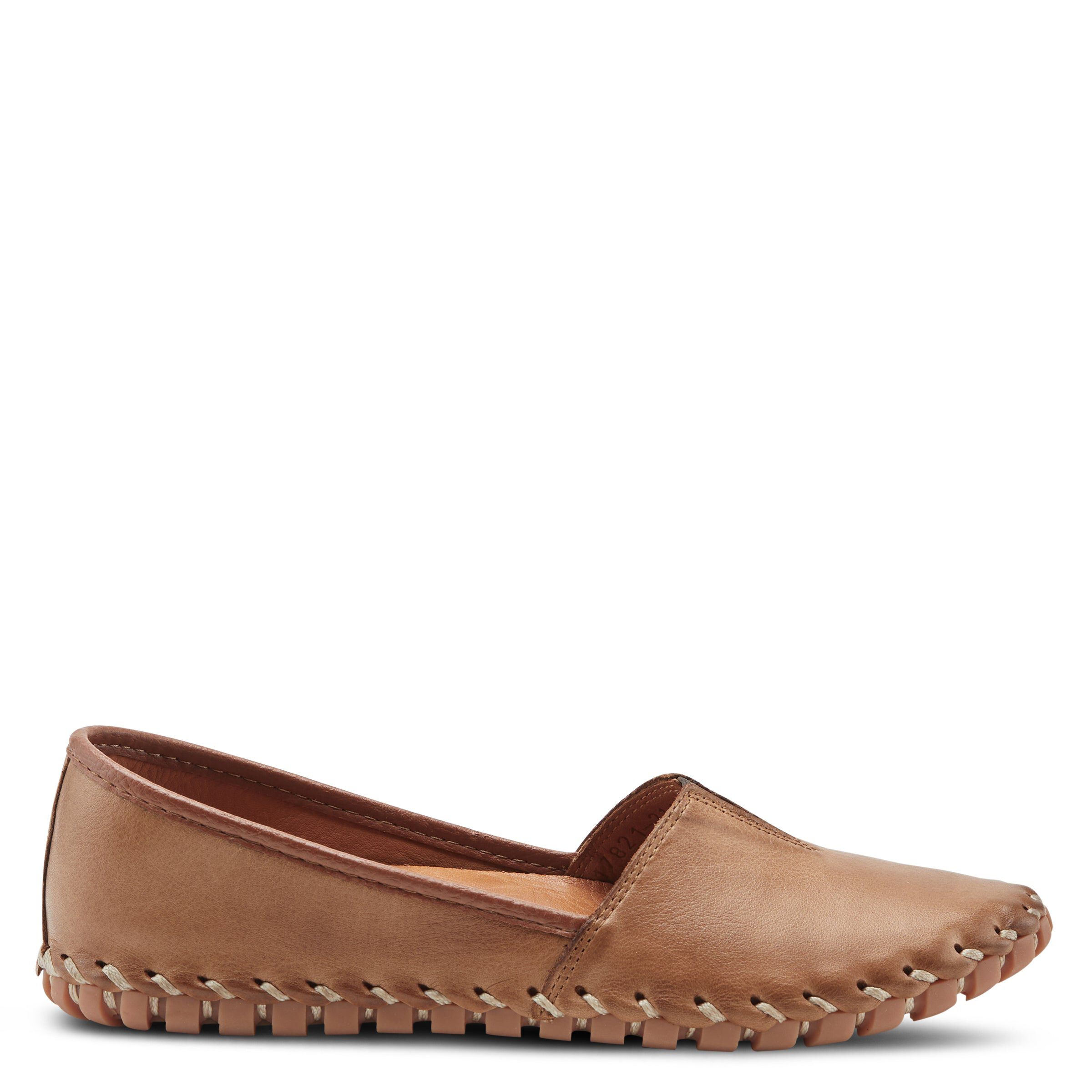 Kathaleta Flat Shoes, BROWN, alternate image number 4