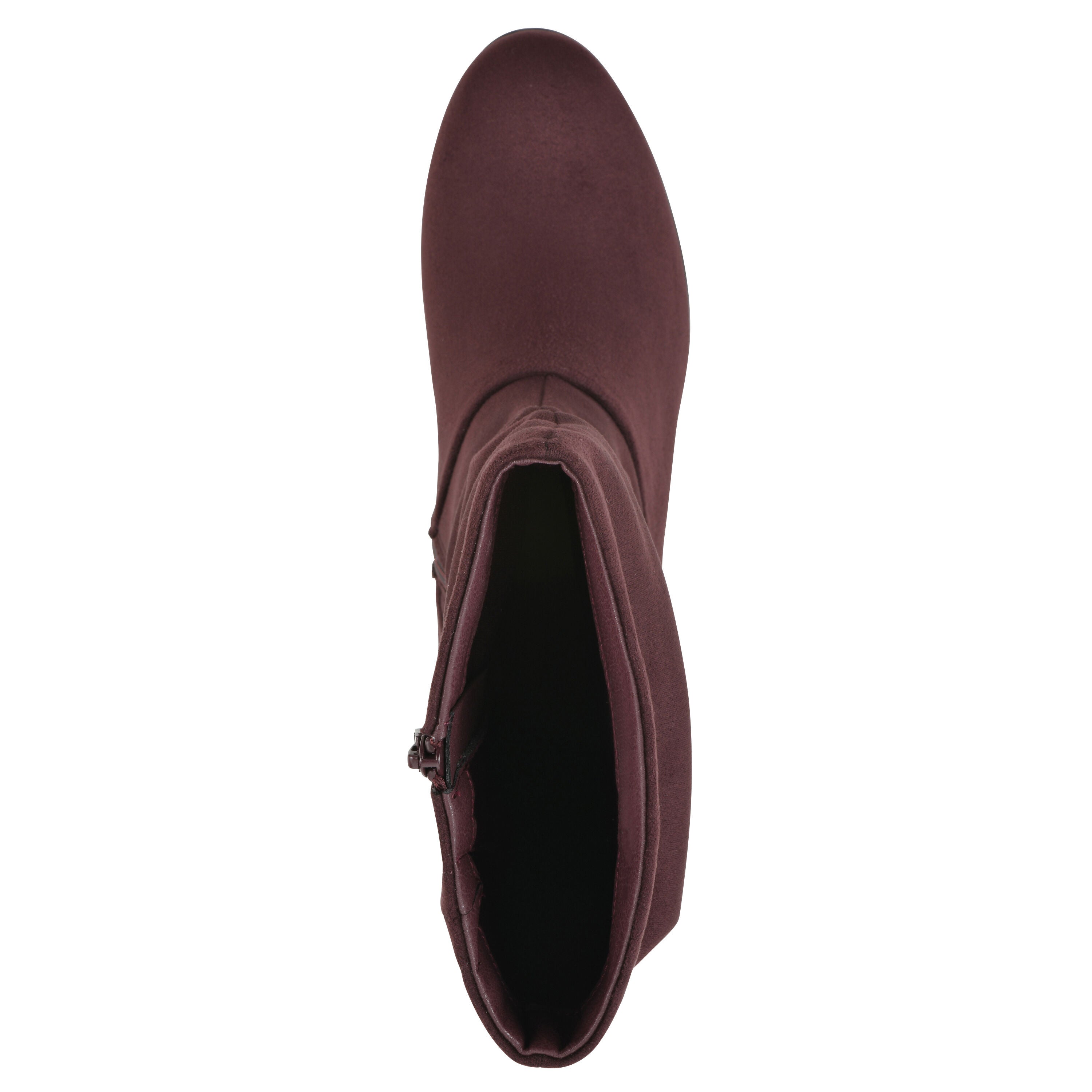 Angelie Mid Shaft Boot, DARK BURGUNDY, alternate image number 4