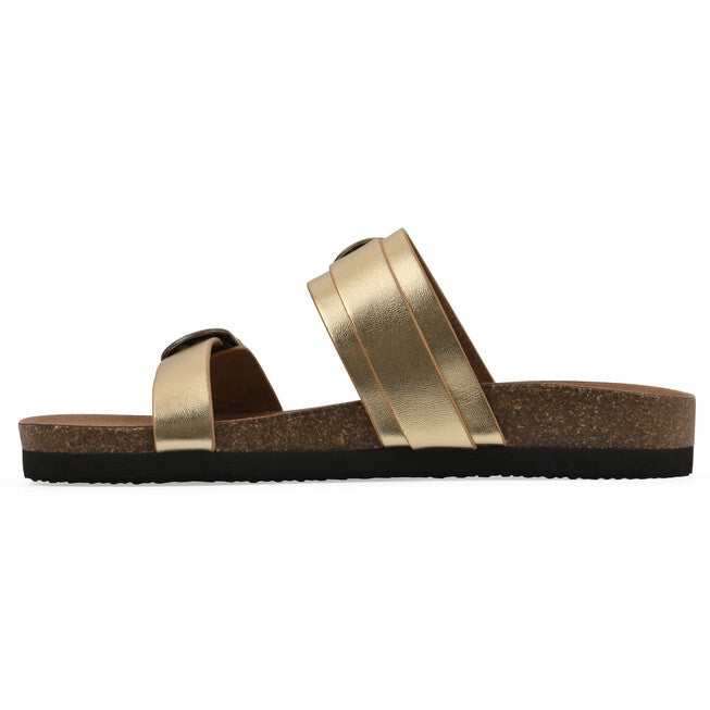 Hardball Footbeds Sandal, GOLD LEATHER, alternate image number null