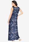 Ultrasmooth® Fabric Print Maxi Dress, , on-hover image number null
