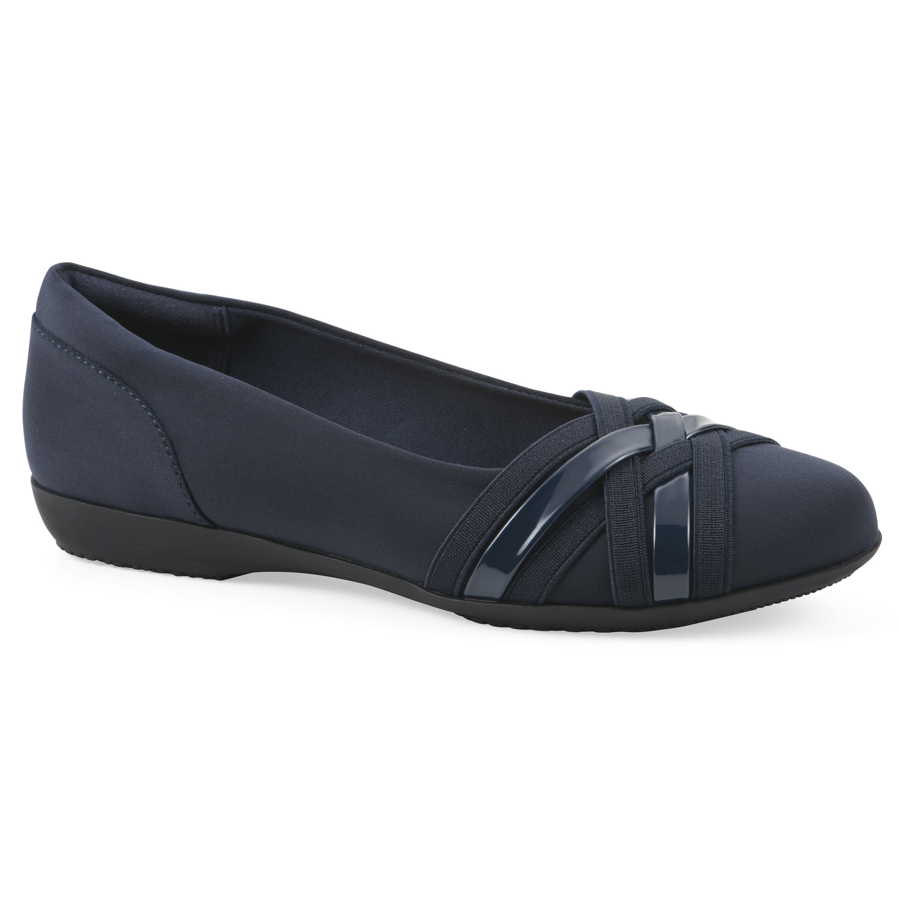 Chic Ballet Flat, NAVY NYLON, hi-res image number 0