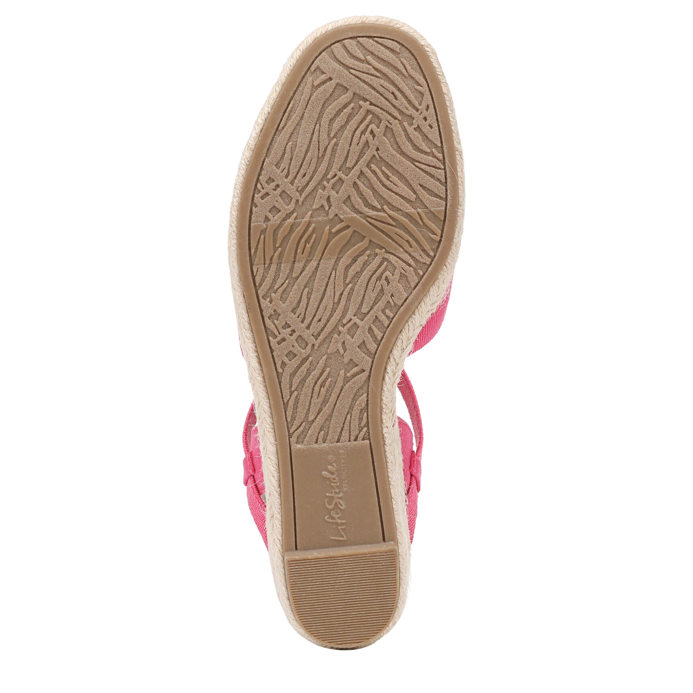 Pilar Wedge Sandal, FRENCH PINK, alternate image number 7