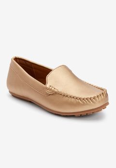 Comfortable Gold Flats For Women
