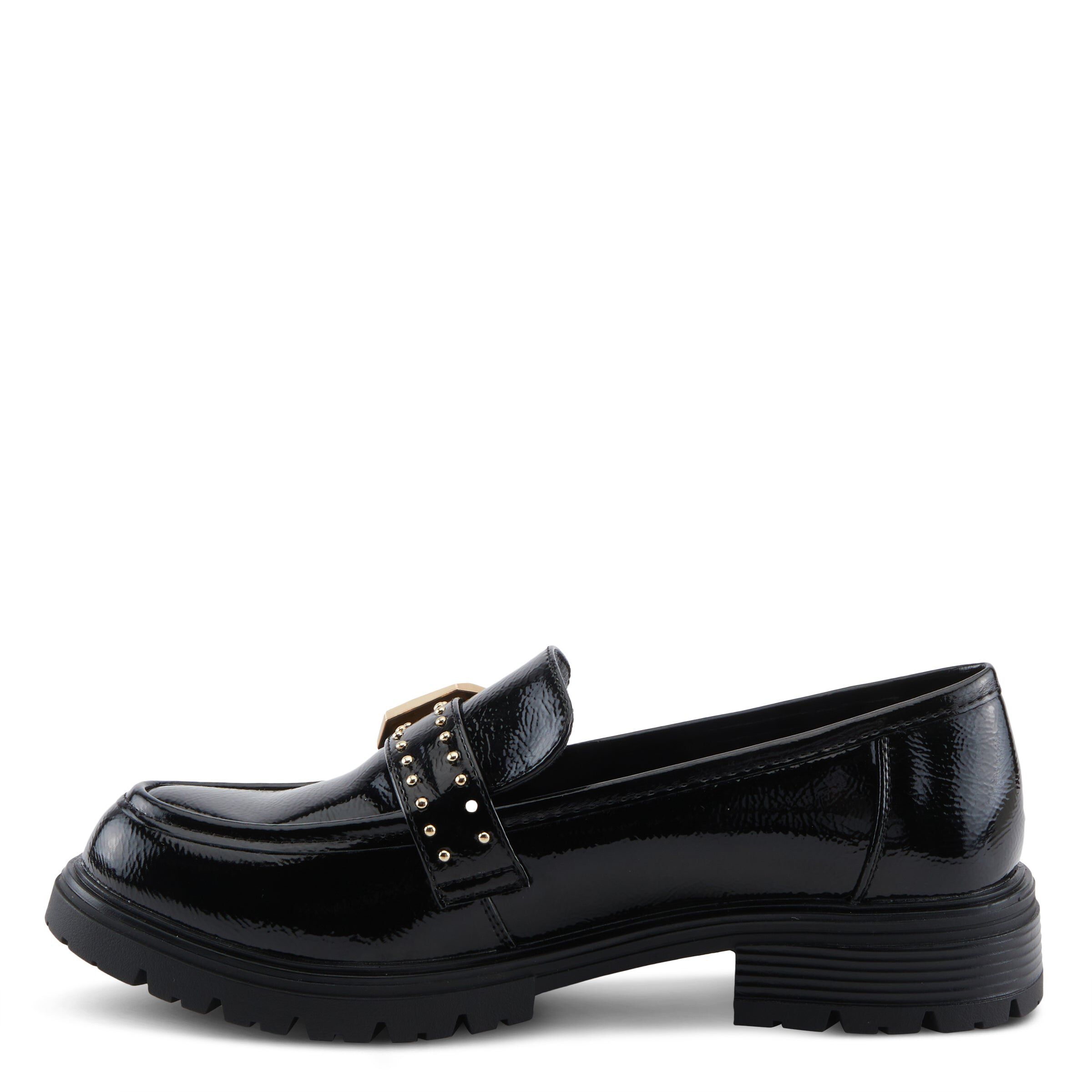 Pacha Loafer, BLACK PATENT, alternate image number 2