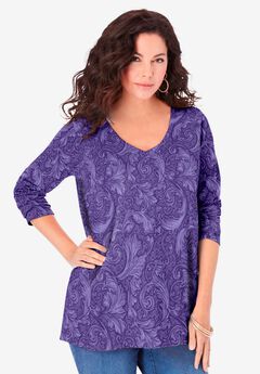 Ultimate Long Sleeve V Neck Tee