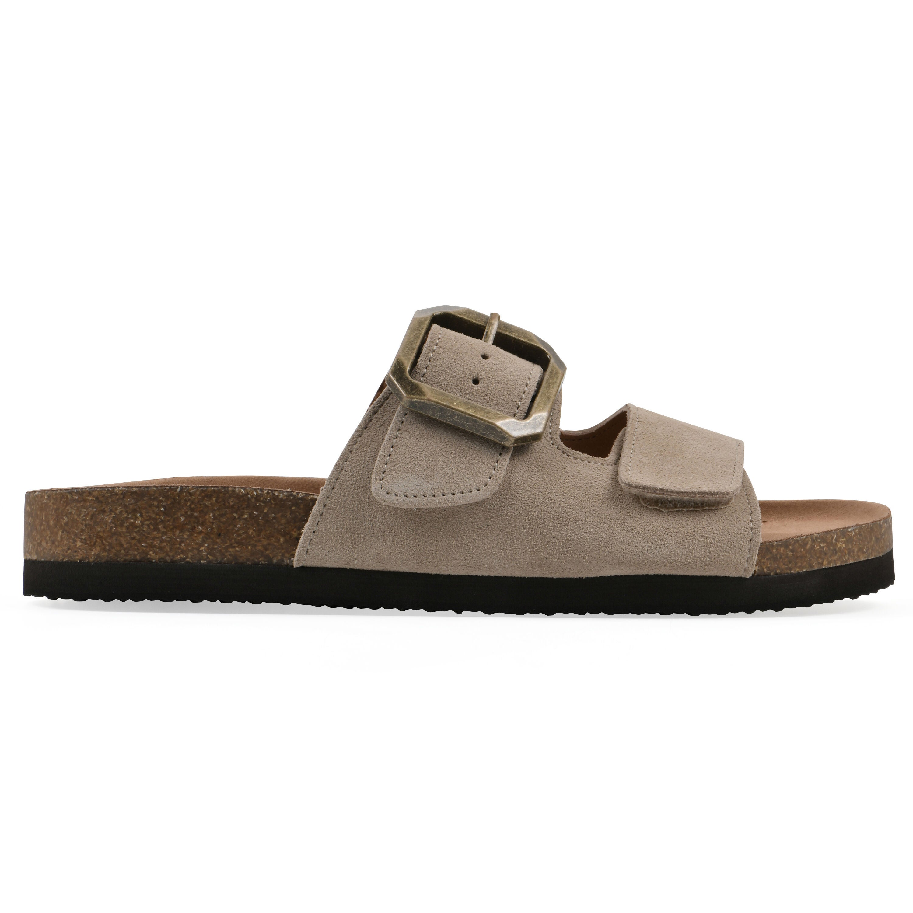 Hayloft Footbeds Sandal, SANDAL WOOD SUEDE, alternate image number 2