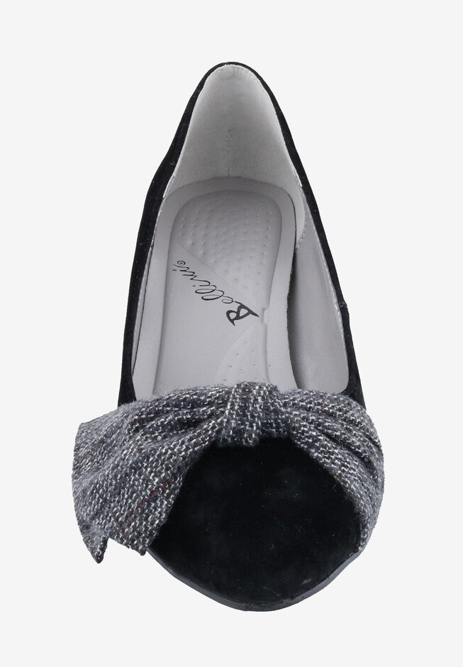 Charm Plaid Kitten Heel Pump, , alternate image number null