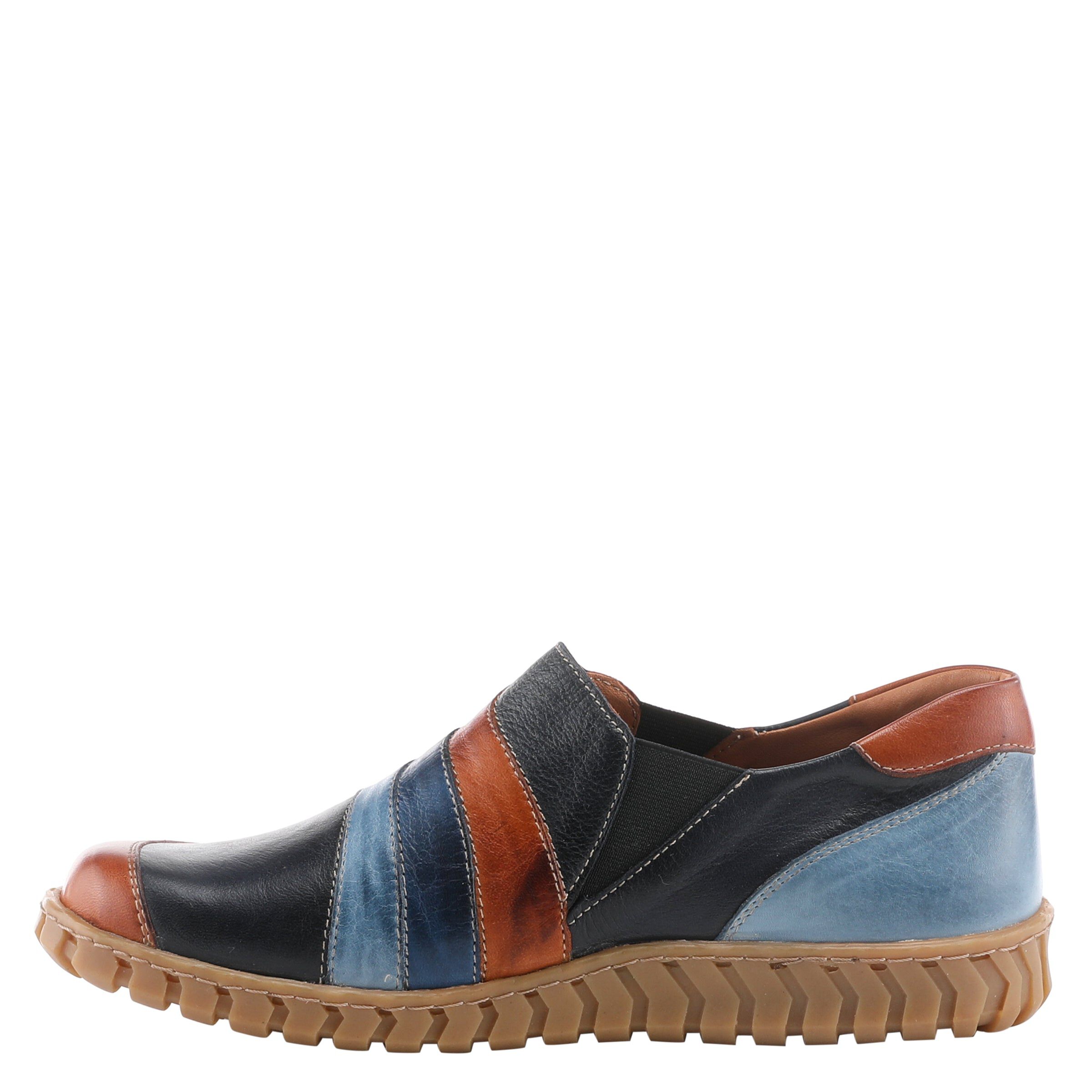 Neeta Flat Shoes, NAVY, alternate image number 2
