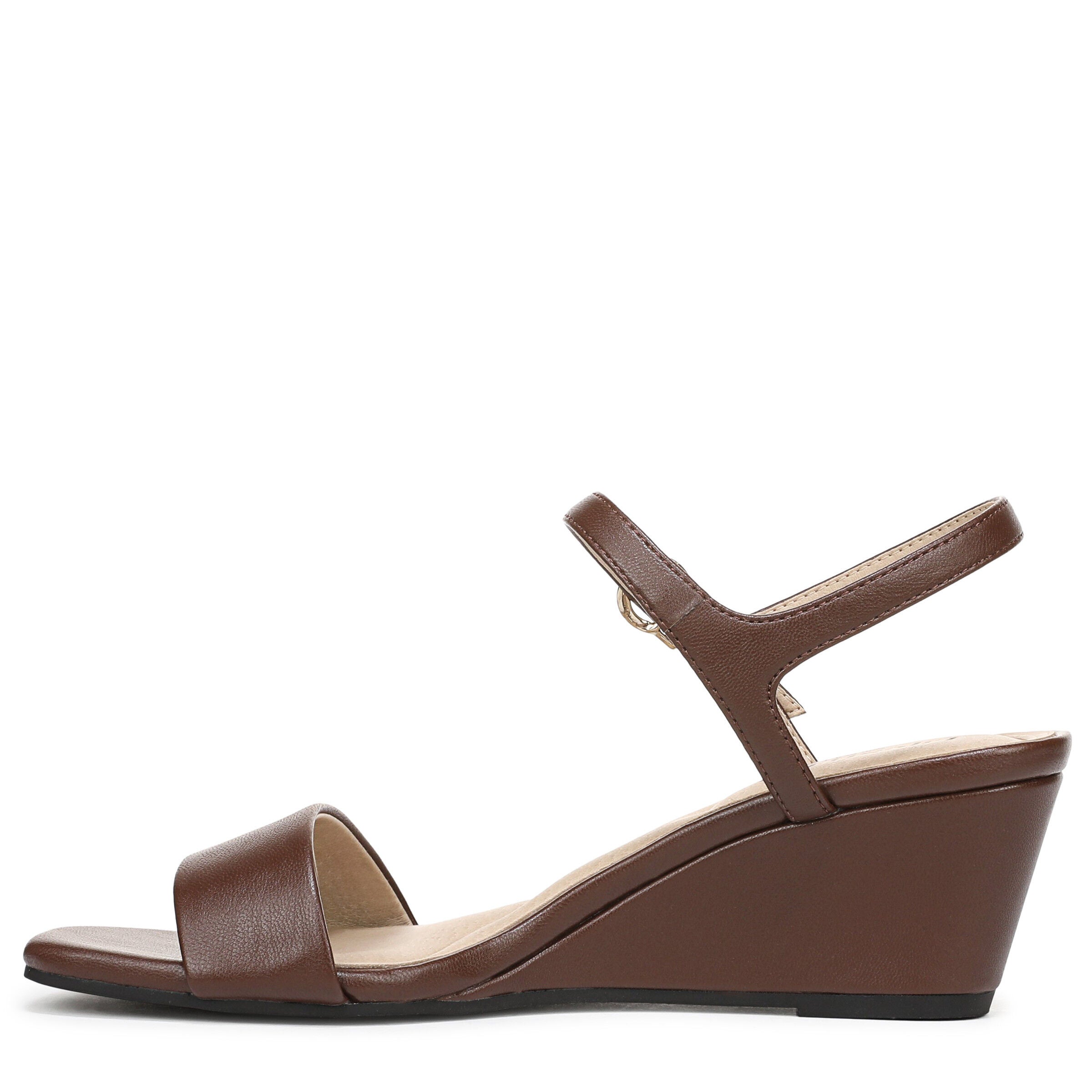 Sawyer Wedge Dress Sandal, COCOA BROWN, alternate image number 5