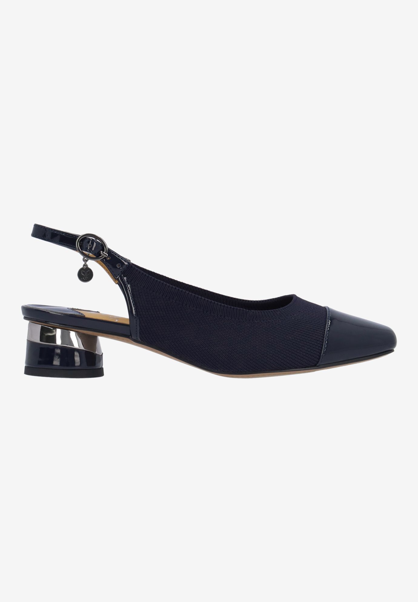 Givora Sling Back Pump, NAVY, alternate image number 3