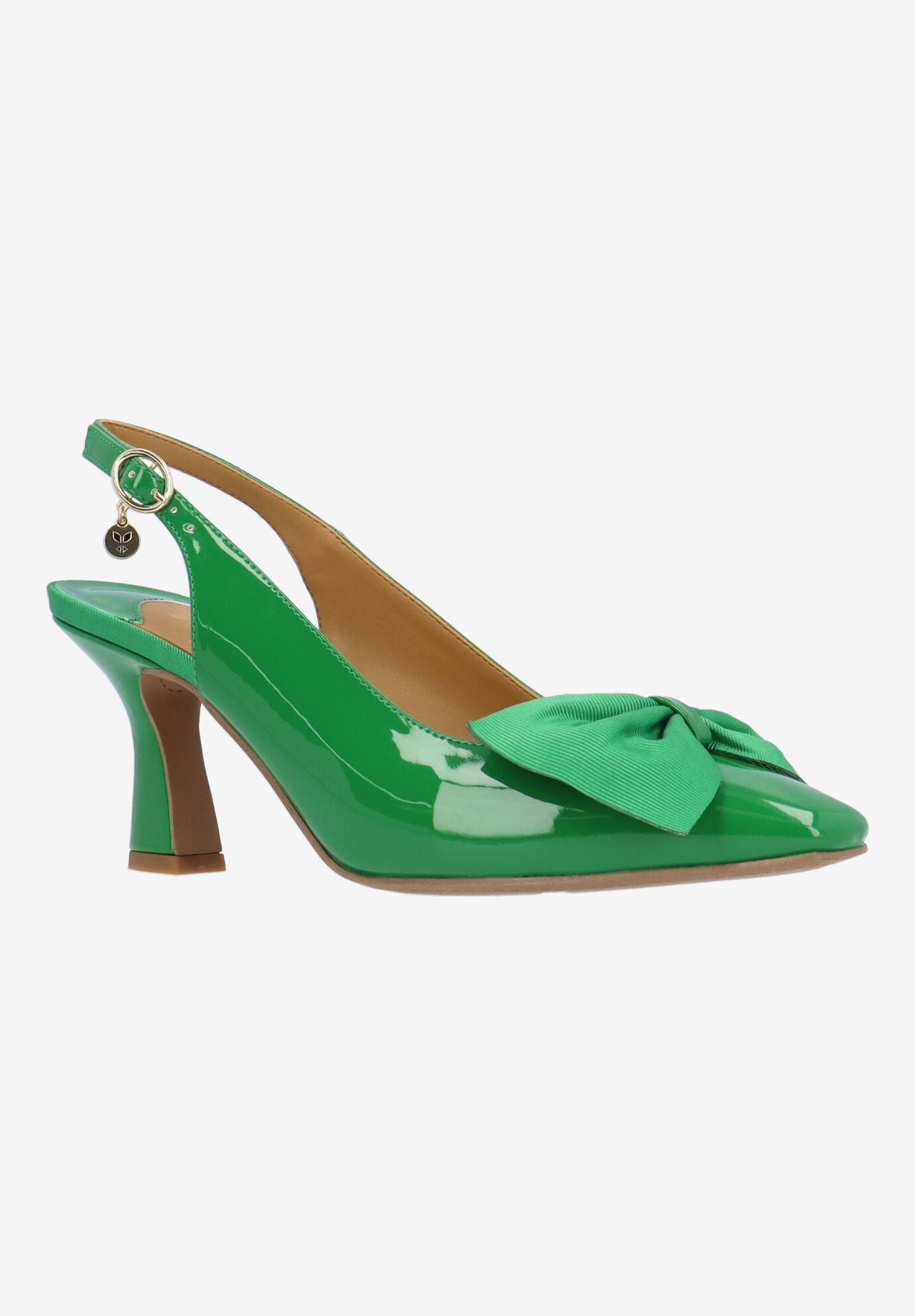 Harlan Slingback Pump, GREEN, hi-res image number 0