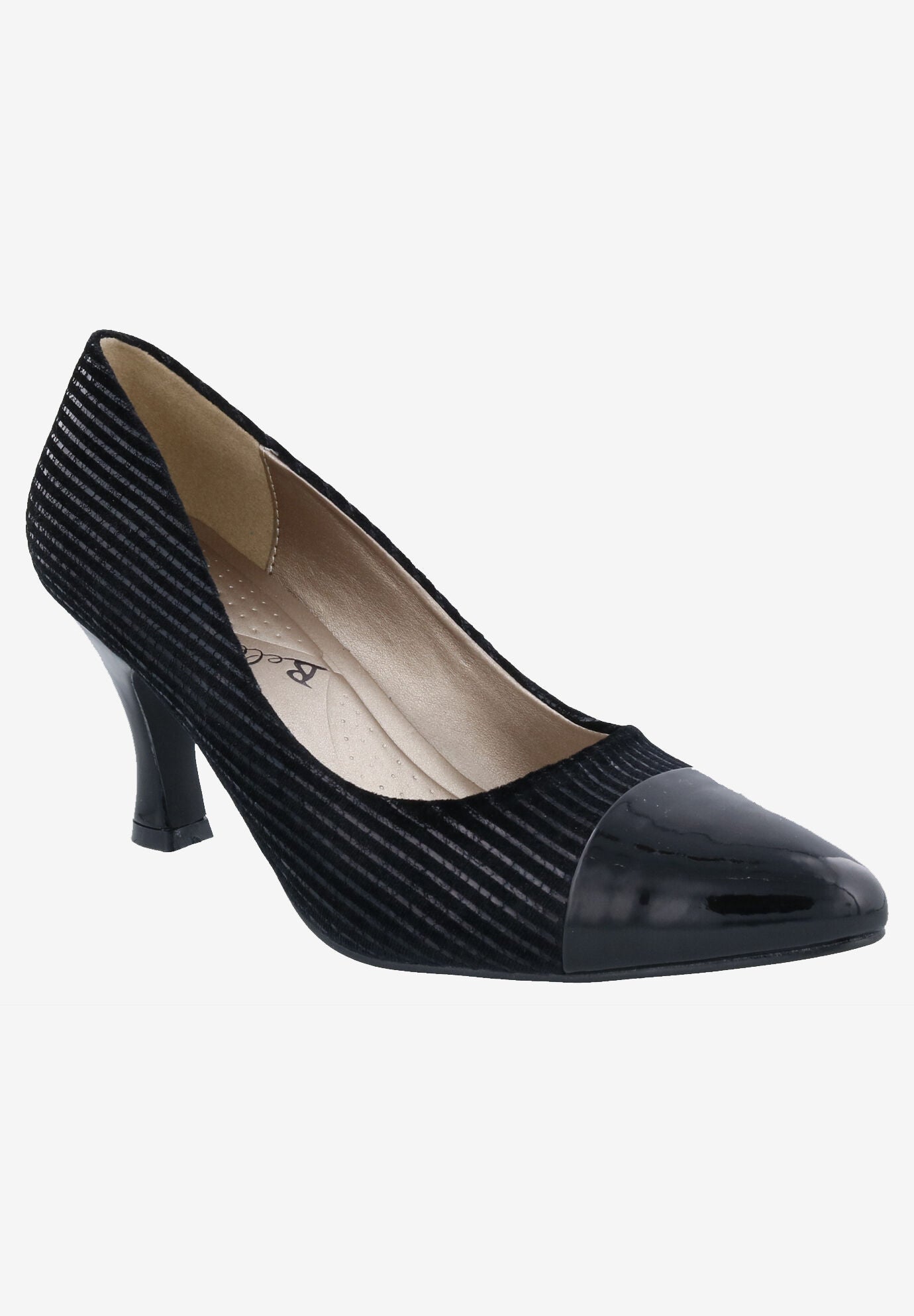 Zesty Cord Pump, BLACK CORDUROY, hi-res image number 0
