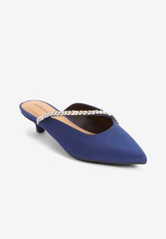 Wide Width Dressy Mules
