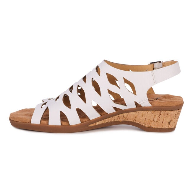 Katia Wedge, WHITE LEATHER, alternate image number 4