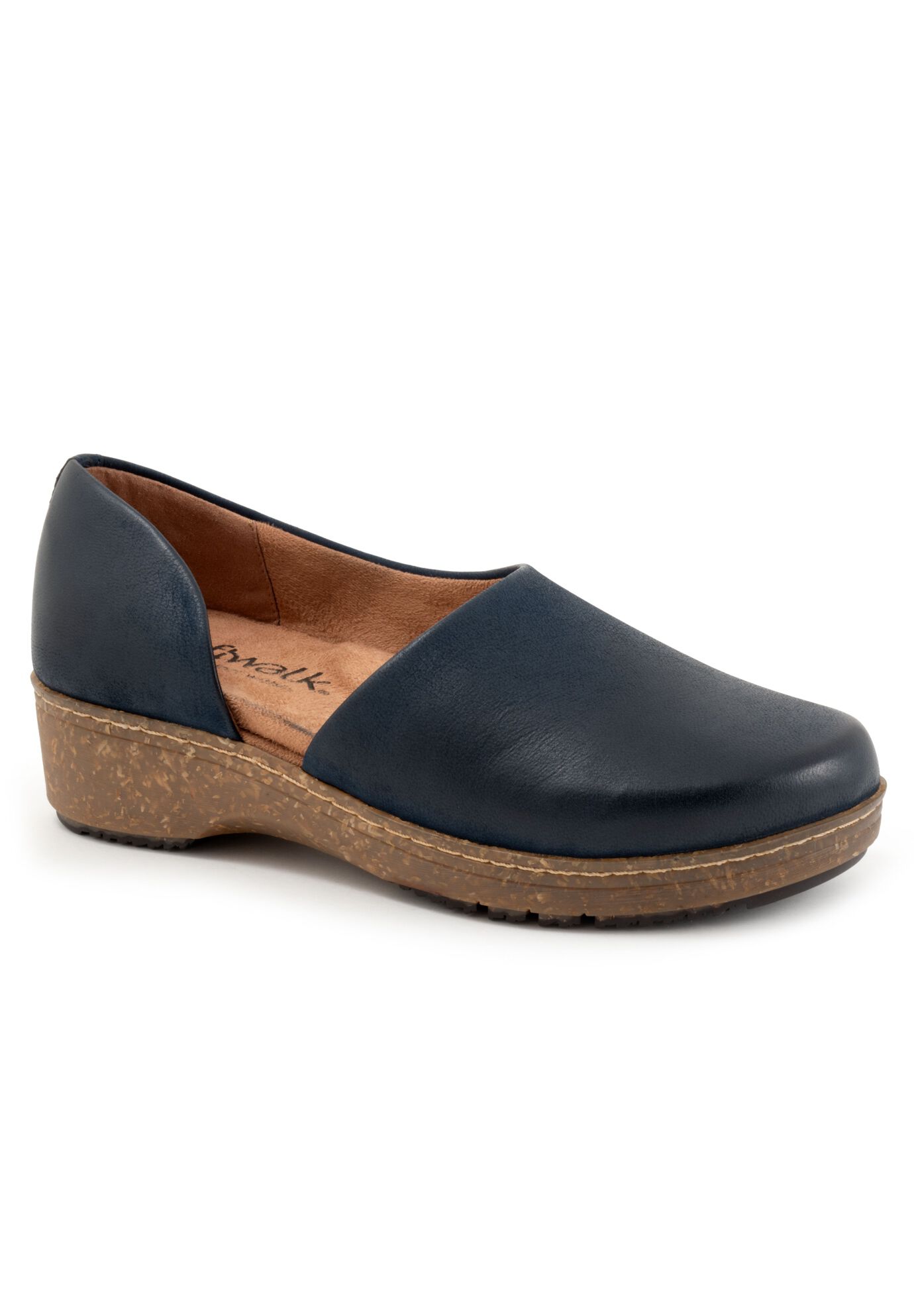 Addie Casual Flat, NAVY NUBUCK, hi-res image number 0