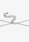 Silver Tone Necklace And Earring Set, Pearl And Turquoise, , on-hover image number null