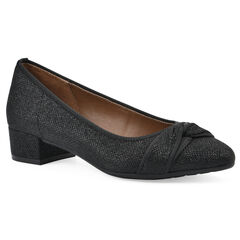 Bordeaux Low Block Heel
