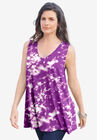 Swing Ultimate Tank, PURPLE ACID TIE DYE, hi-res image number null