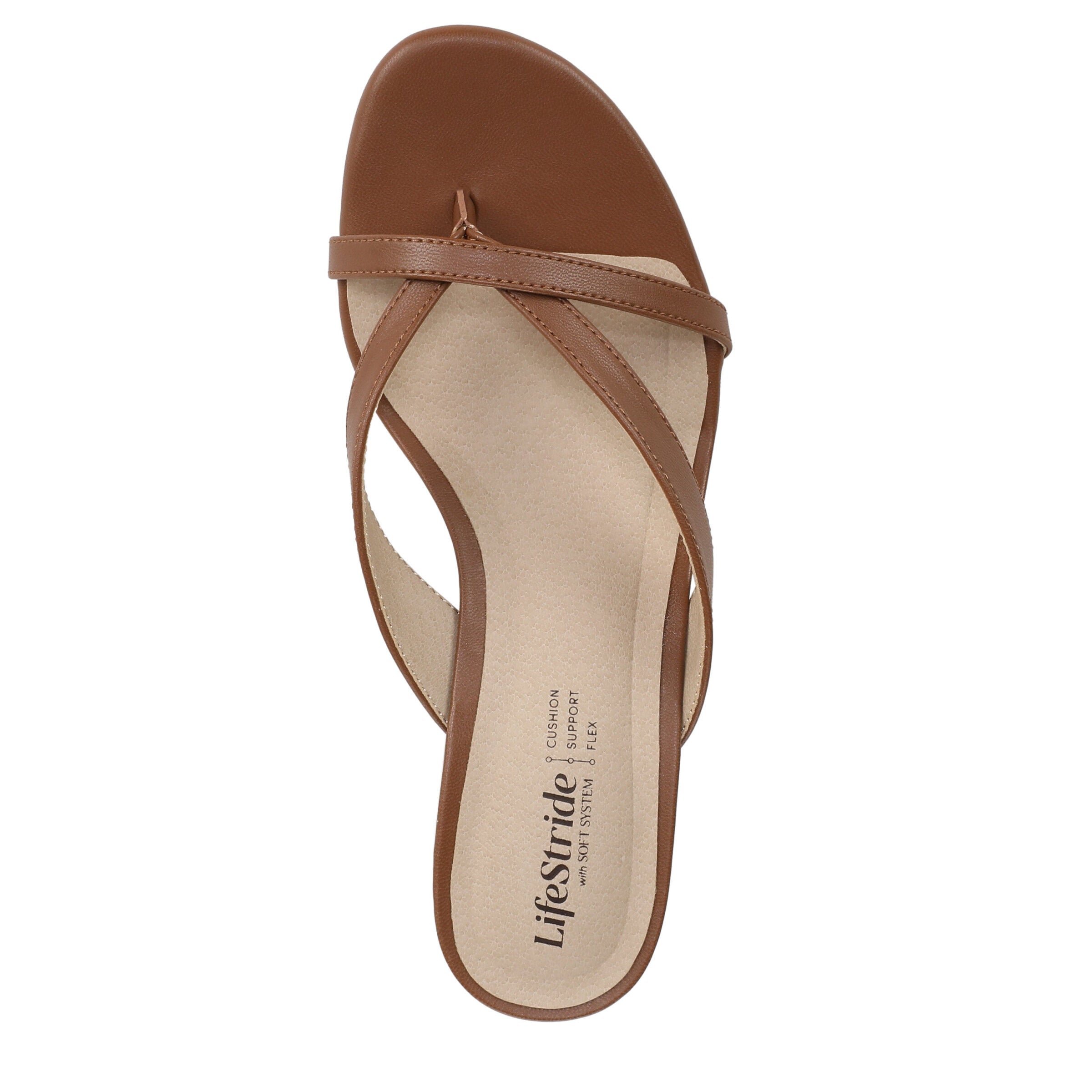 Navine Thong Sandal, CARAMEL, alternate image number 6