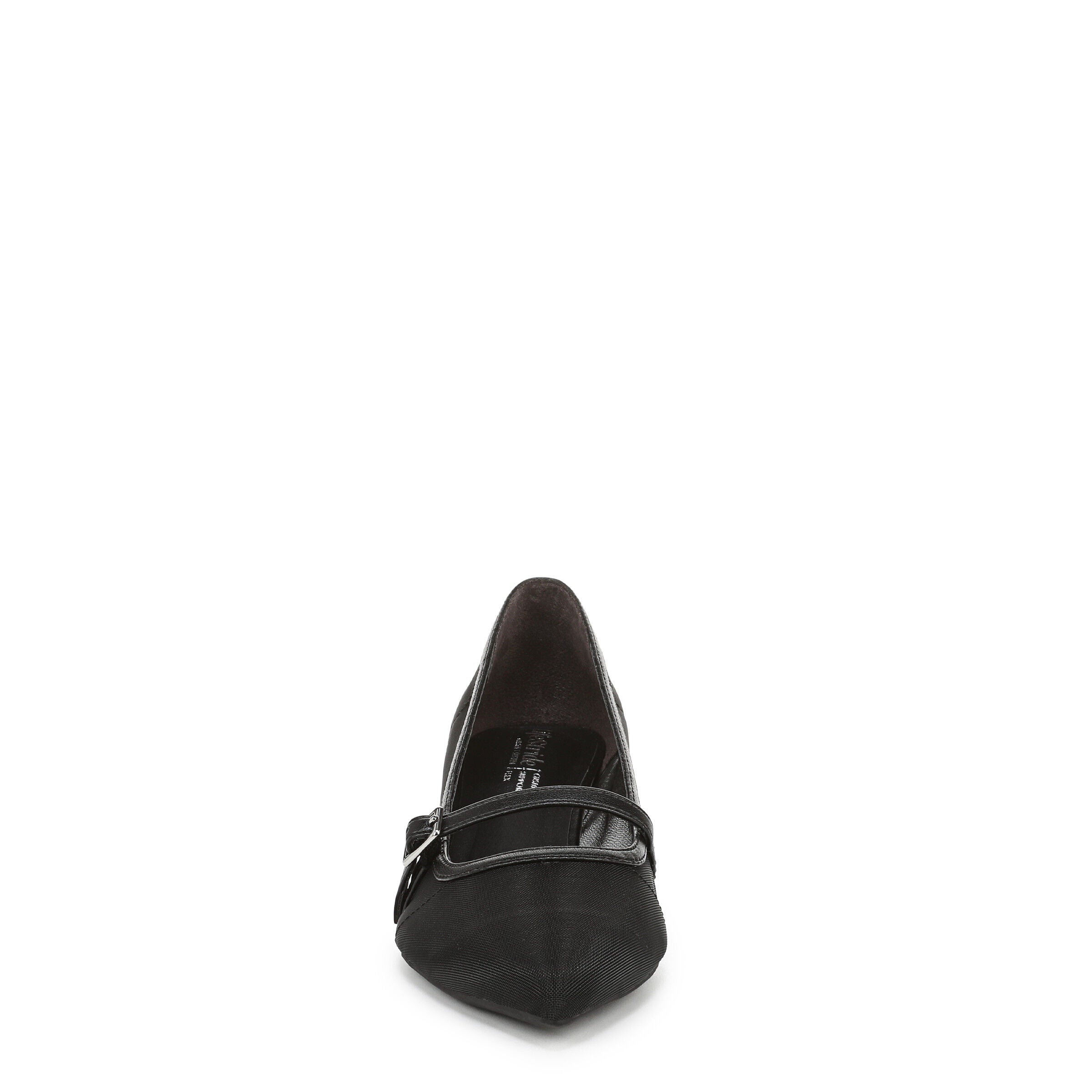 Madelyn Mary Jane Pump, BLACK MESH FABRIC, alternate image number 4
