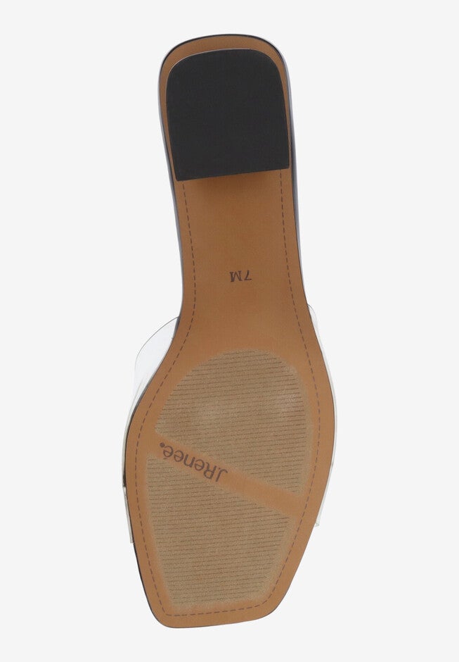 Pewdle Slip-On Sandal, CLEAR BLACK, alternate image number 7