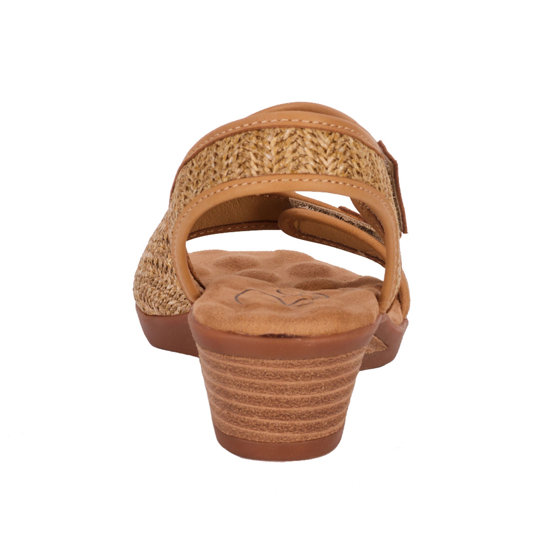 Kimmi Sandal, TAN RAFFIA LEATHER, on-hover image number 1