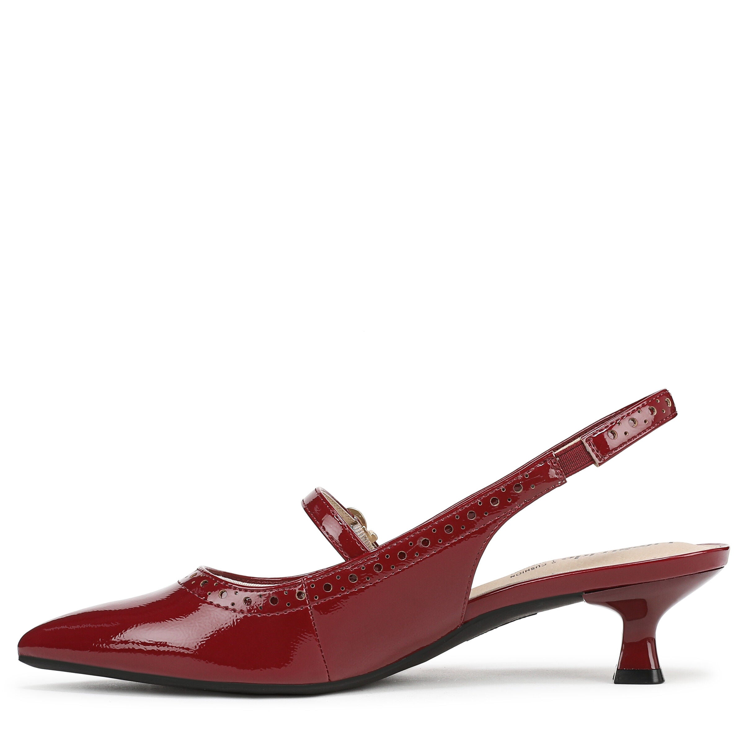 Marilyn Slingback Pump, DARK CHERRY, alternate image number 5