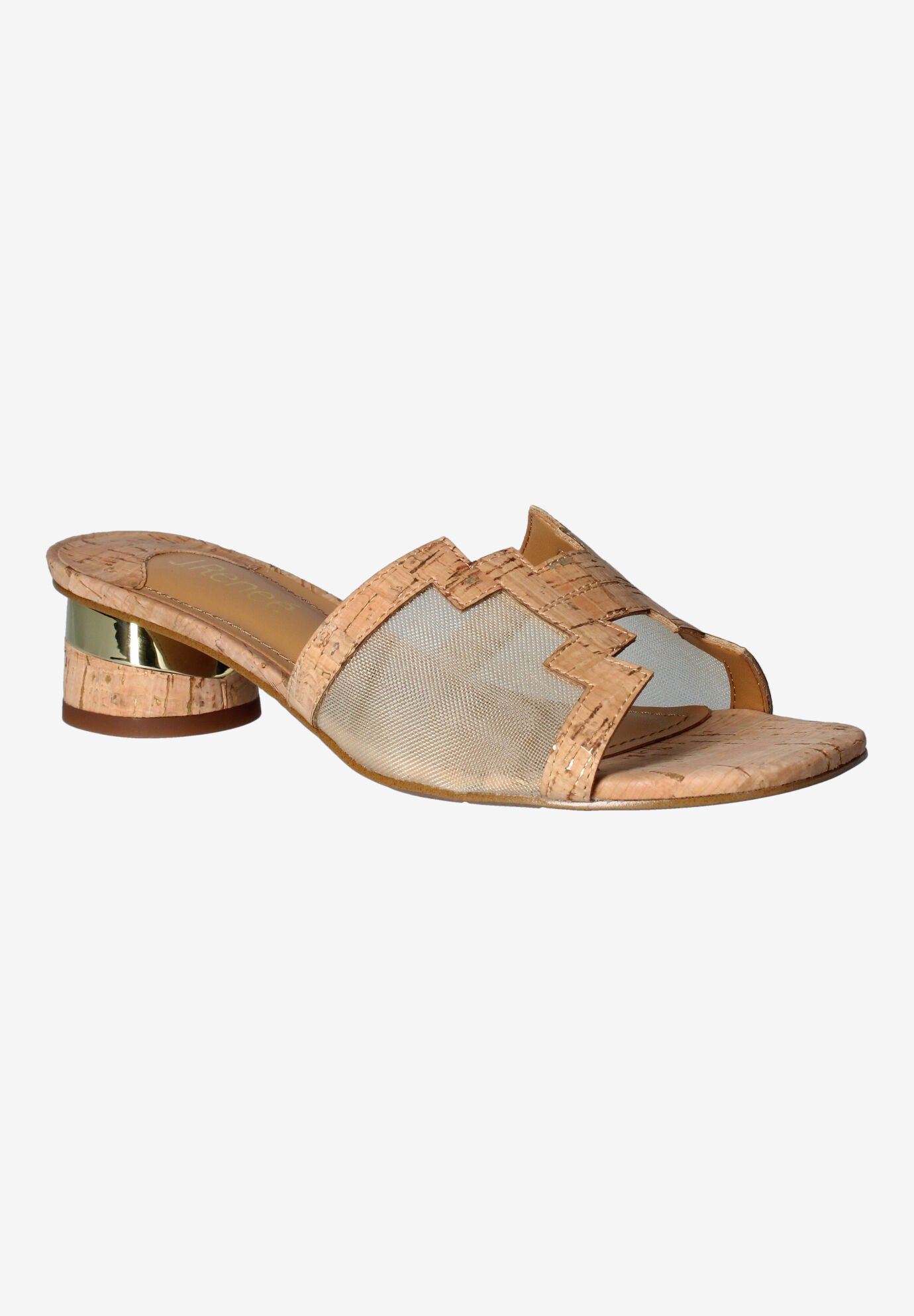 Amorra Slide Sandal, NATURAL GOLD, hi-res image number 0