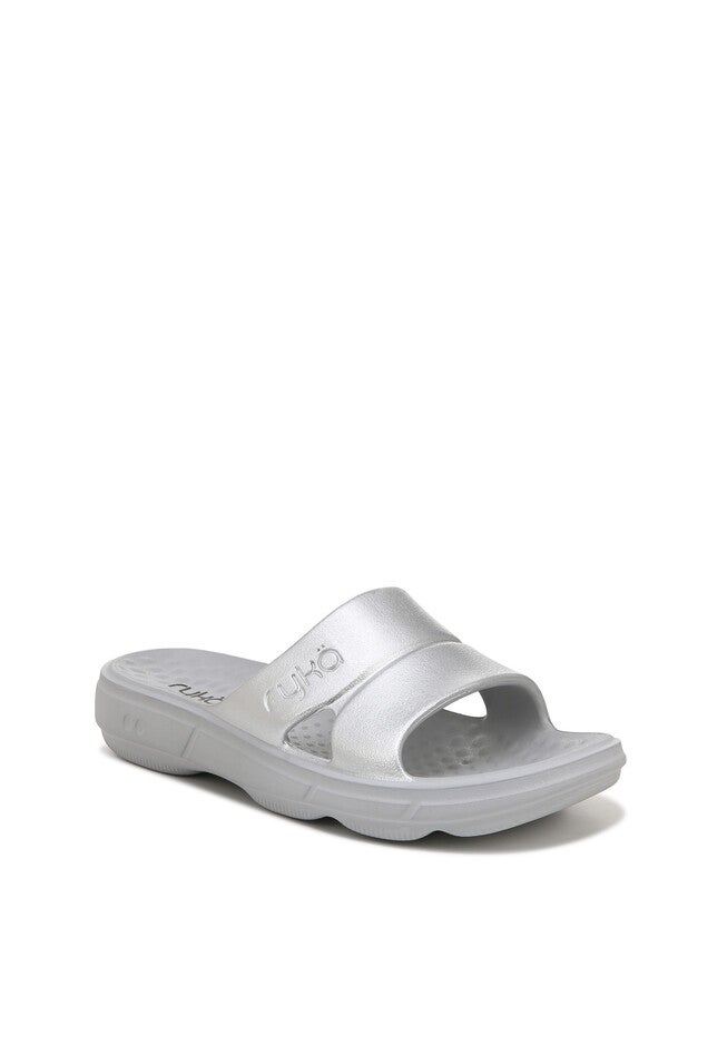 Restore Slide Sandal, SILVER, hi-res image number 0