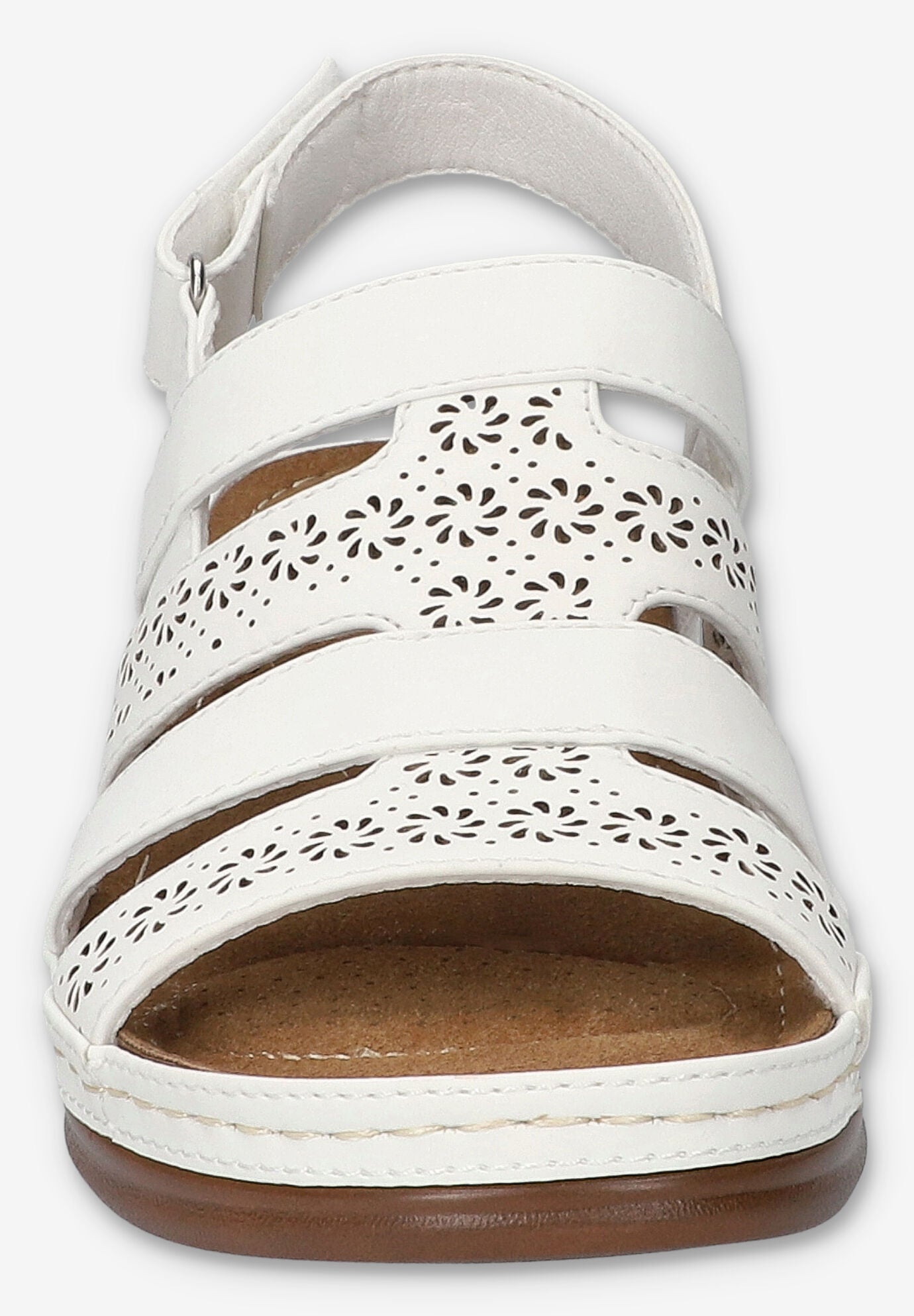 Alexi Slingback Wedge Sandal, WHITE, on-hover image number 1