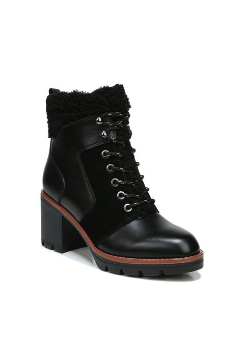 Val Bootie , BLACK SUEDE, hi-res image number null