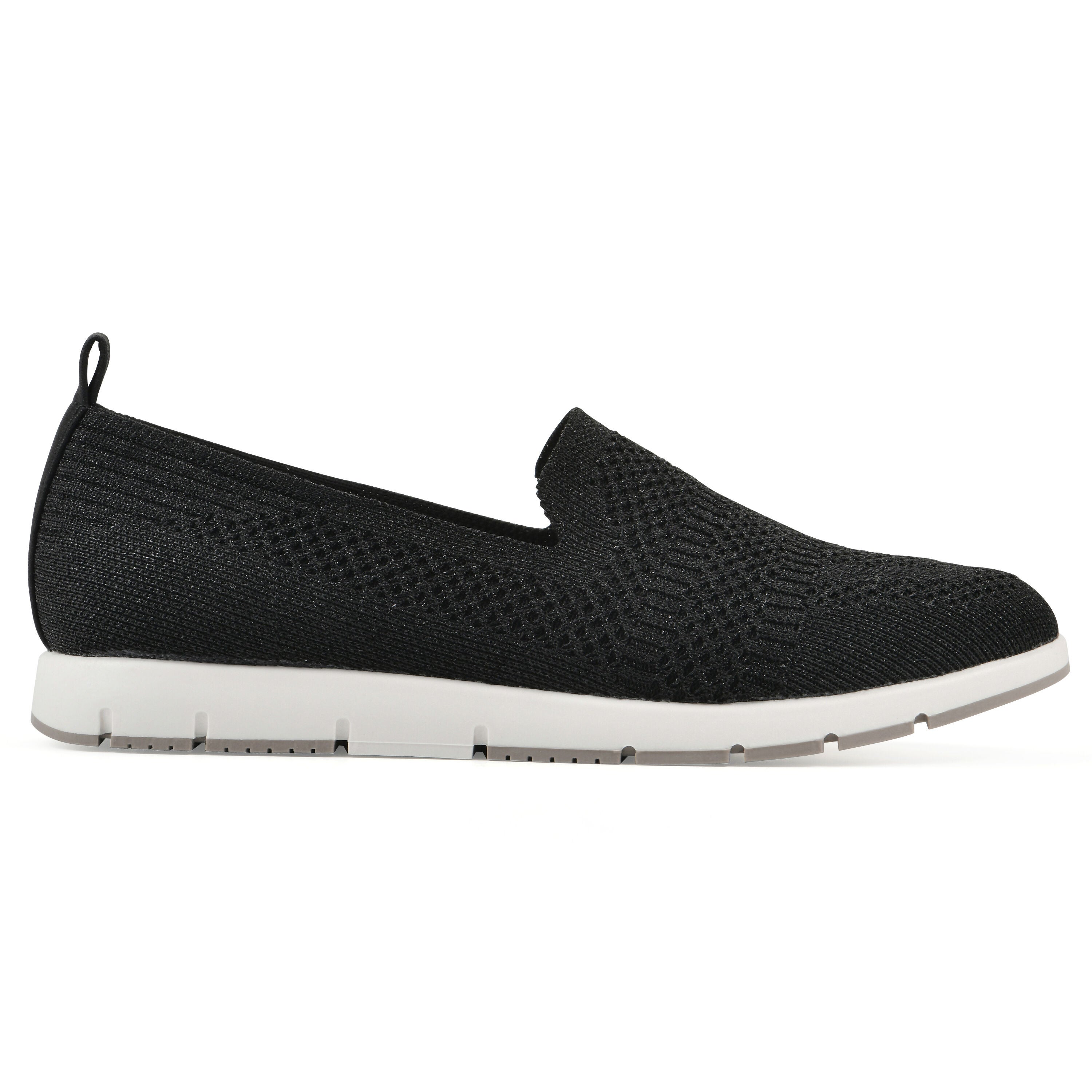 Garren Slip-On Shoe, BLACK GLITTER KNIT, alternate image number 2