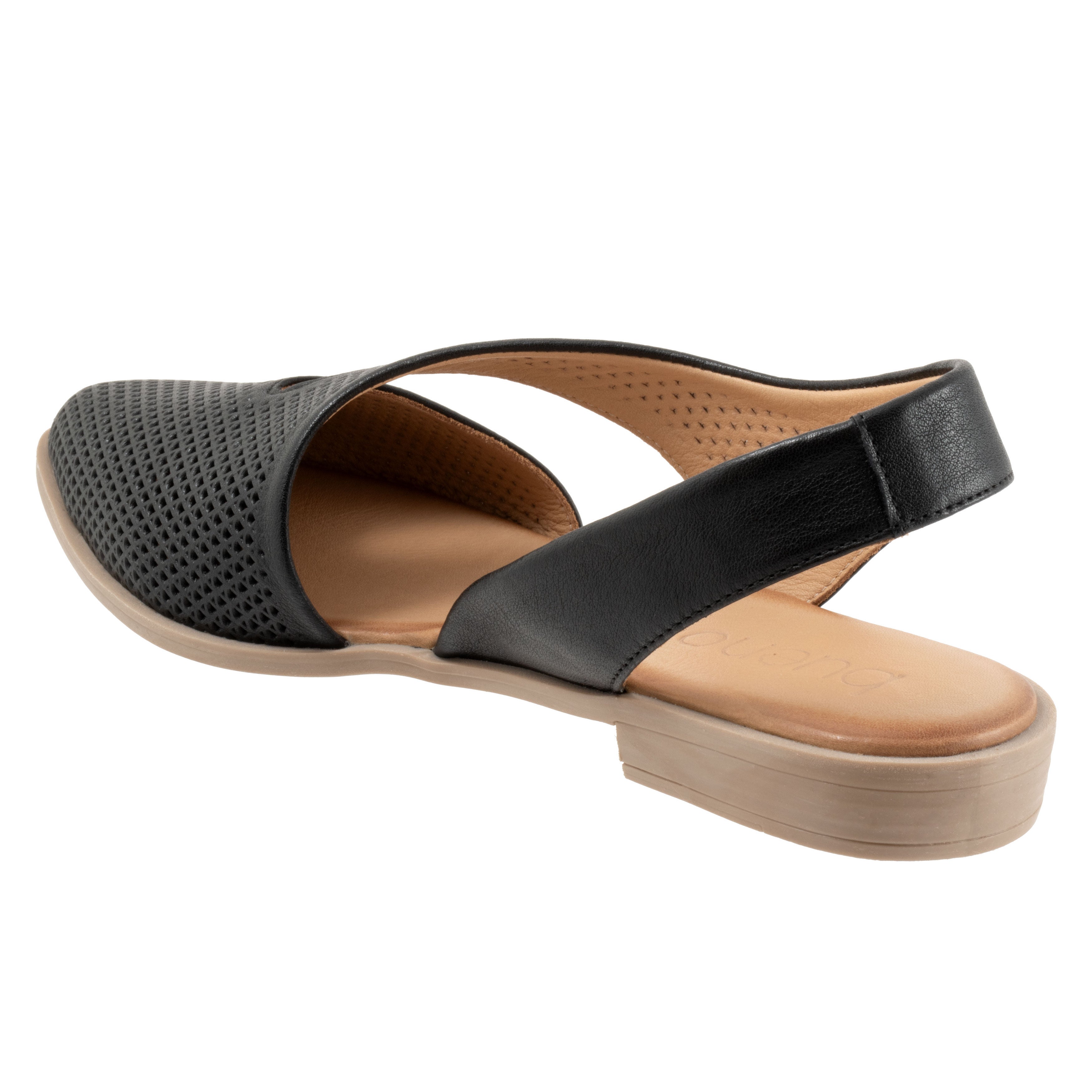 Bianca Perf Sandal, BLACK, on-hover image number 1