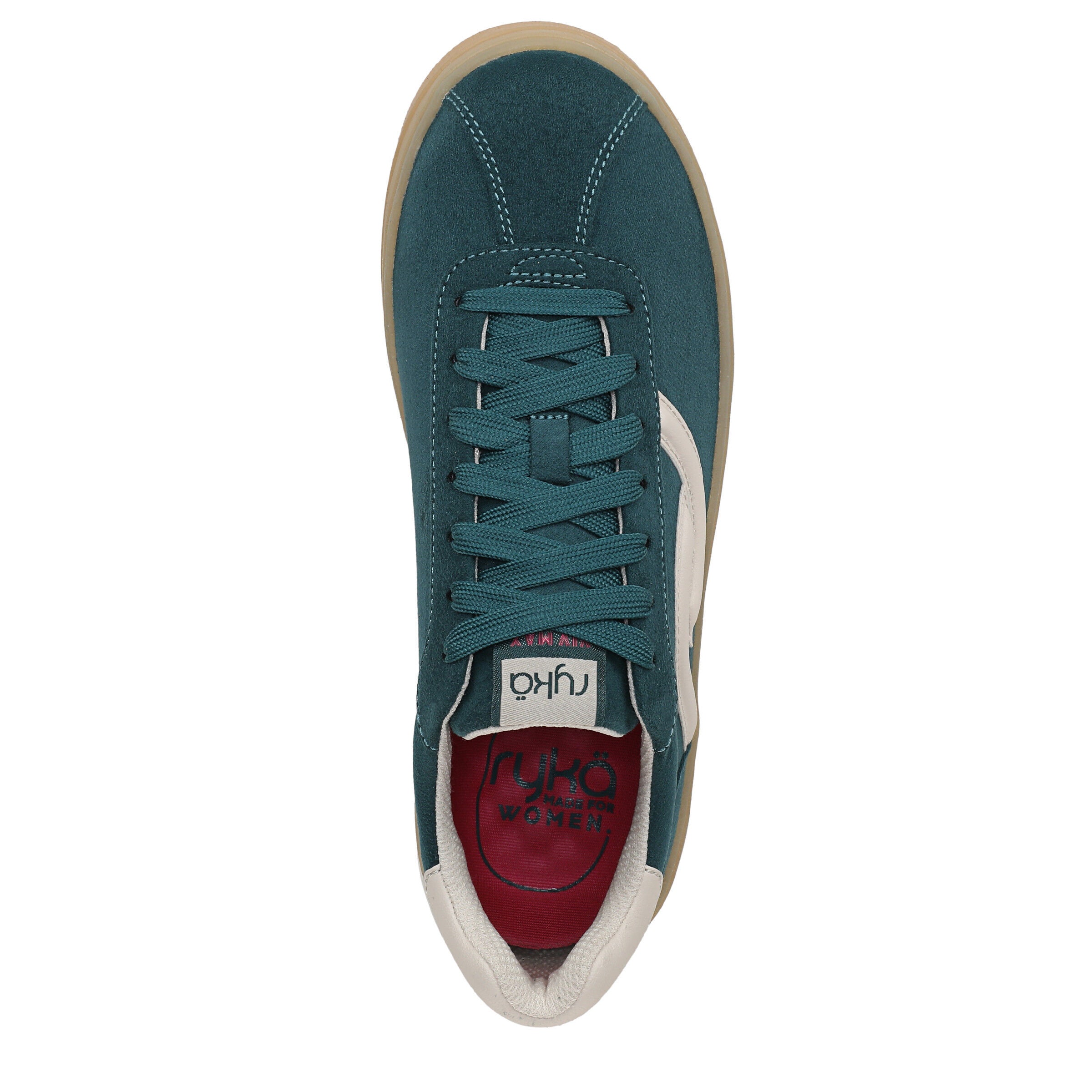 Viv Max Lace Up Sneaker, DARK SEA GREEN, alternate image number 6