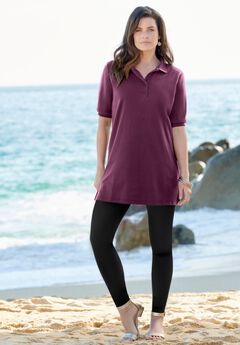 Oversized Polo Tunic