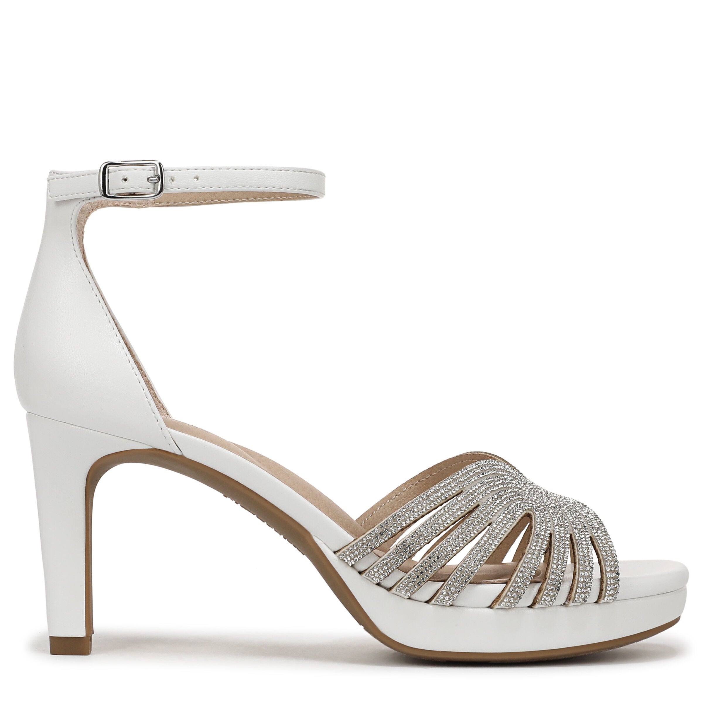 Glamorous Dress Sandal, BRIGHT WHITE, alternate image number 3