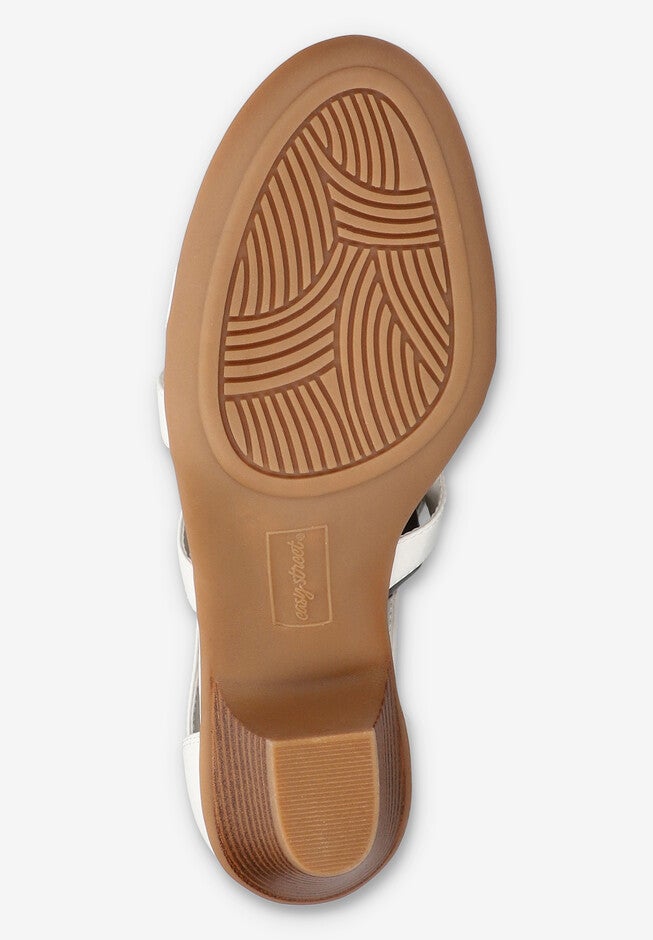 Marg Gladiator Sandal, WHITE, alternate image number null
