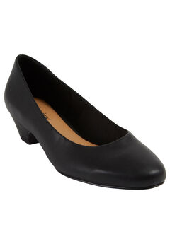 Wide Fit Black Pumps
