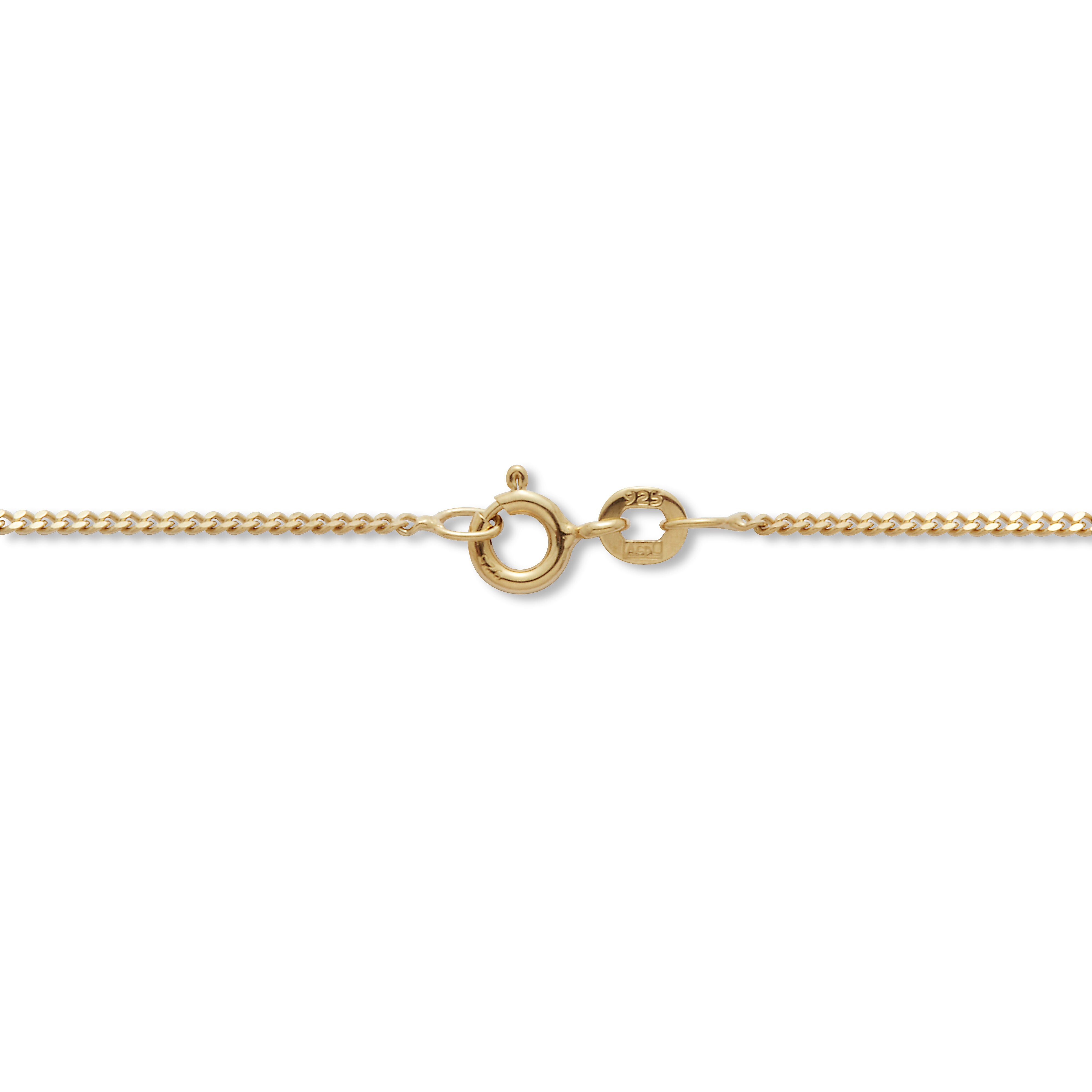 .12 TCW Diamond 18K Gold-Plated Sterling Silver Twisted Necklace 18 Inches, WHITE, on-hover image number 1
