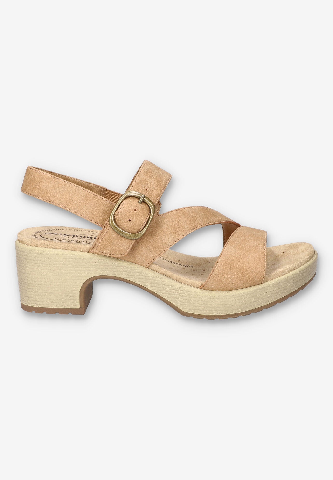 Marnina Slip-Resistant Sandal, NATURAL, alternate image number 2