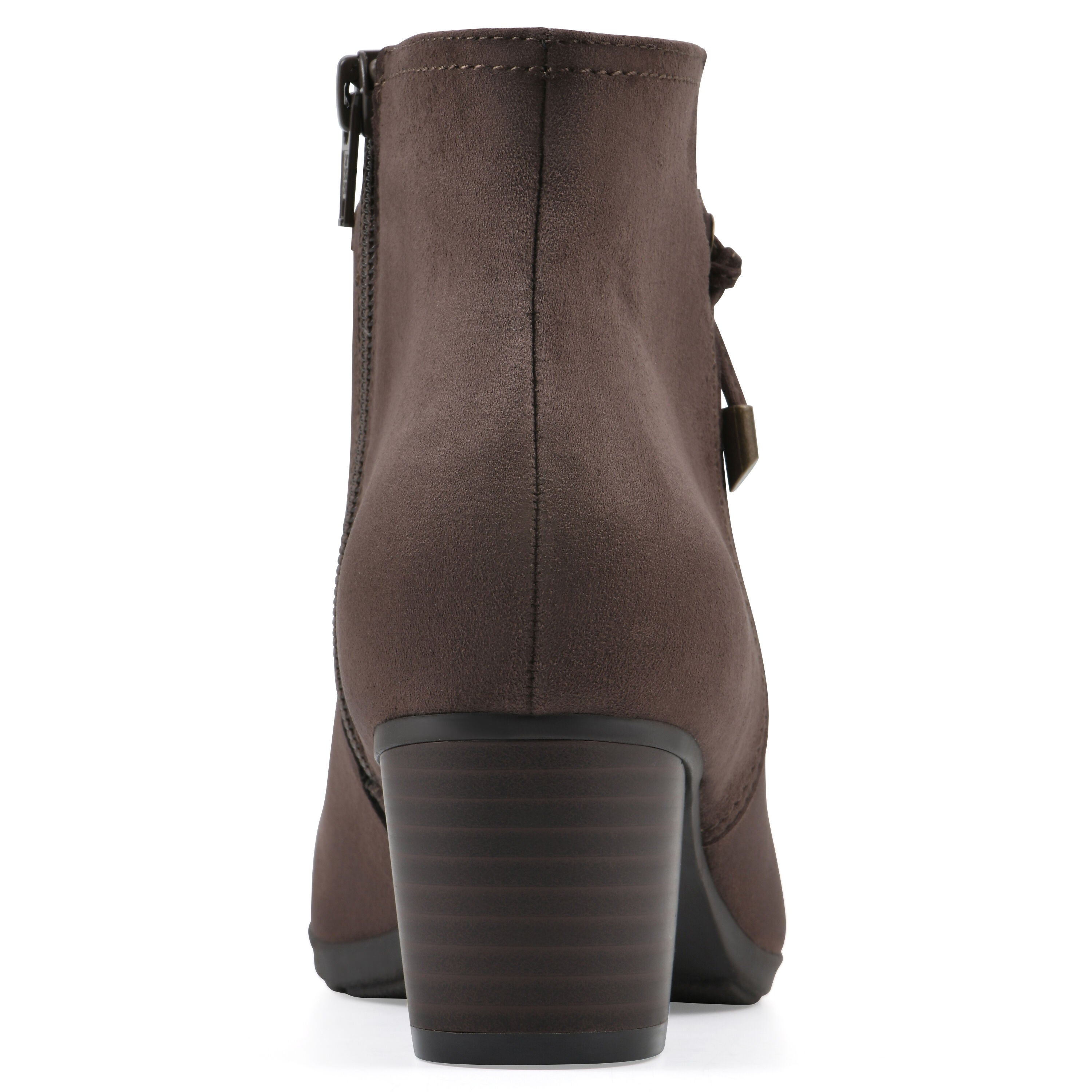 Angelo Bootie, DARK BROWN FABRIC, on-hover image number 1