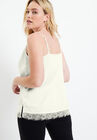 Lace-Trim Cami, , on-hover image number null