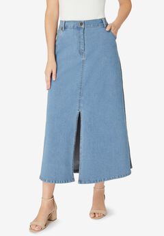 Invisible Stretch® Contour Front Slit Maxi Skirt
