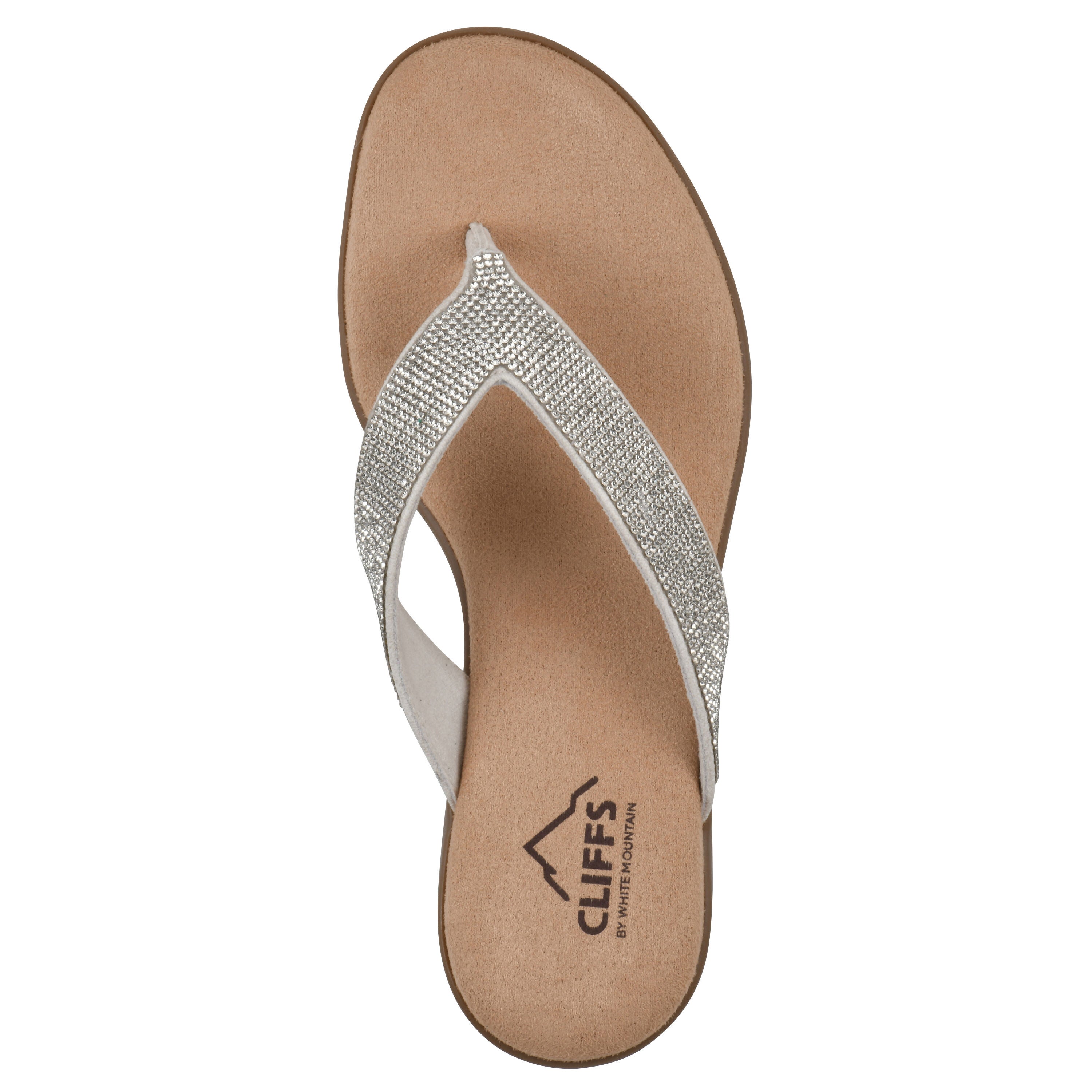 Becharm Thong Sandal, ECRU FABRIC, alternate image number 4