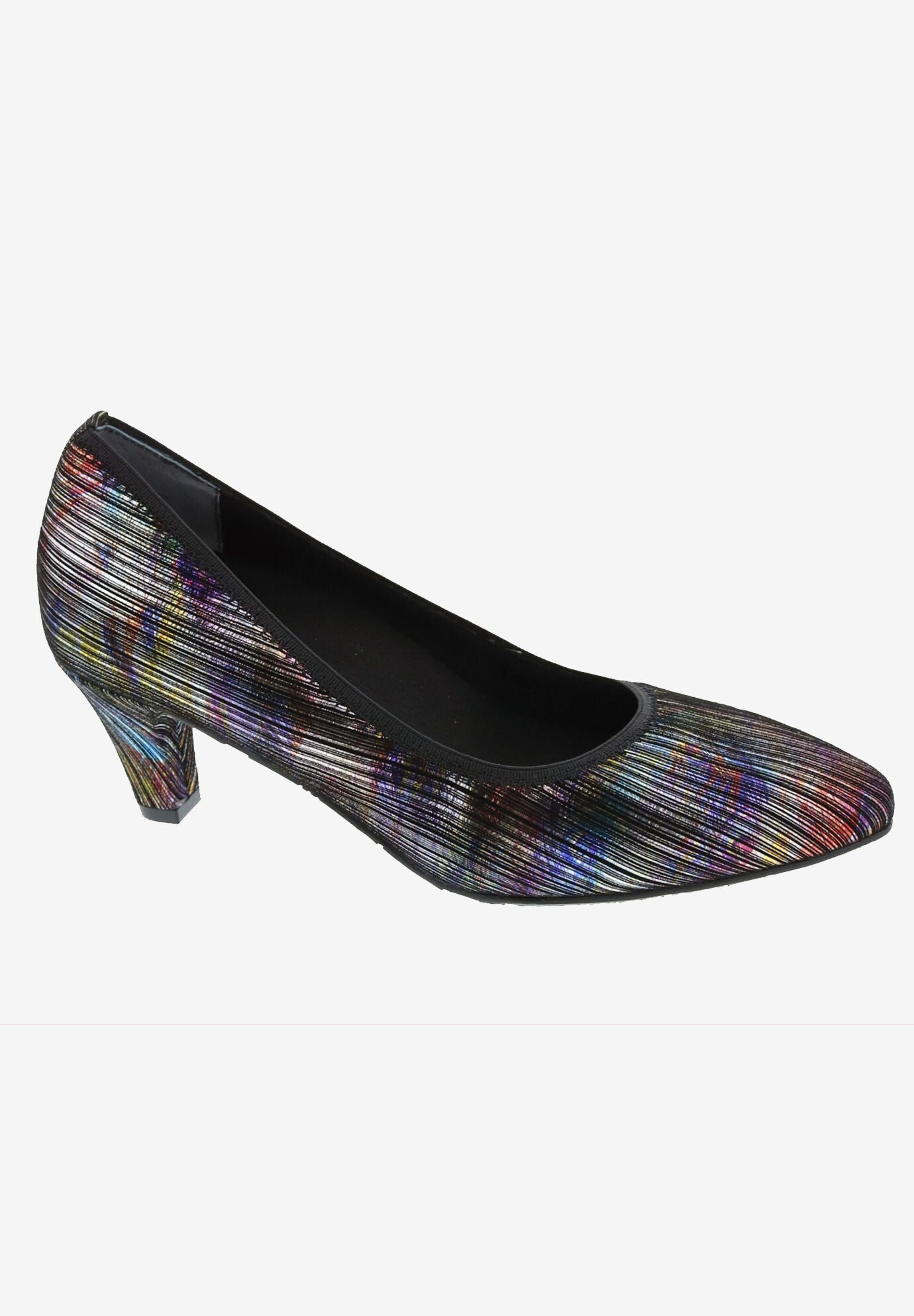Karat Pump, RAINBOW STRIPE LEATHER, hi-res image number 0