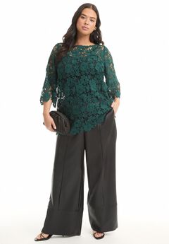 Plus Size Green Blouses